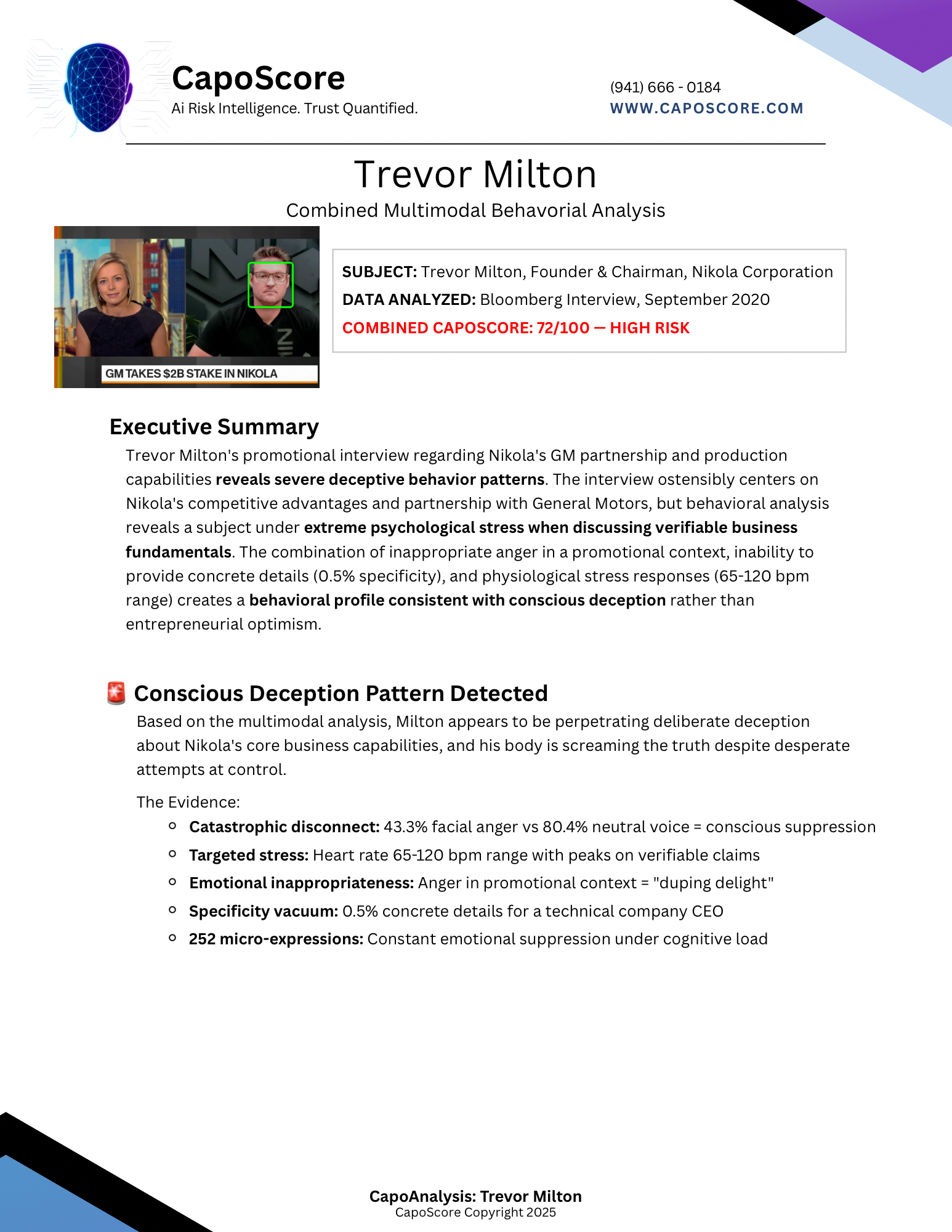 Trevor Milton Case Study